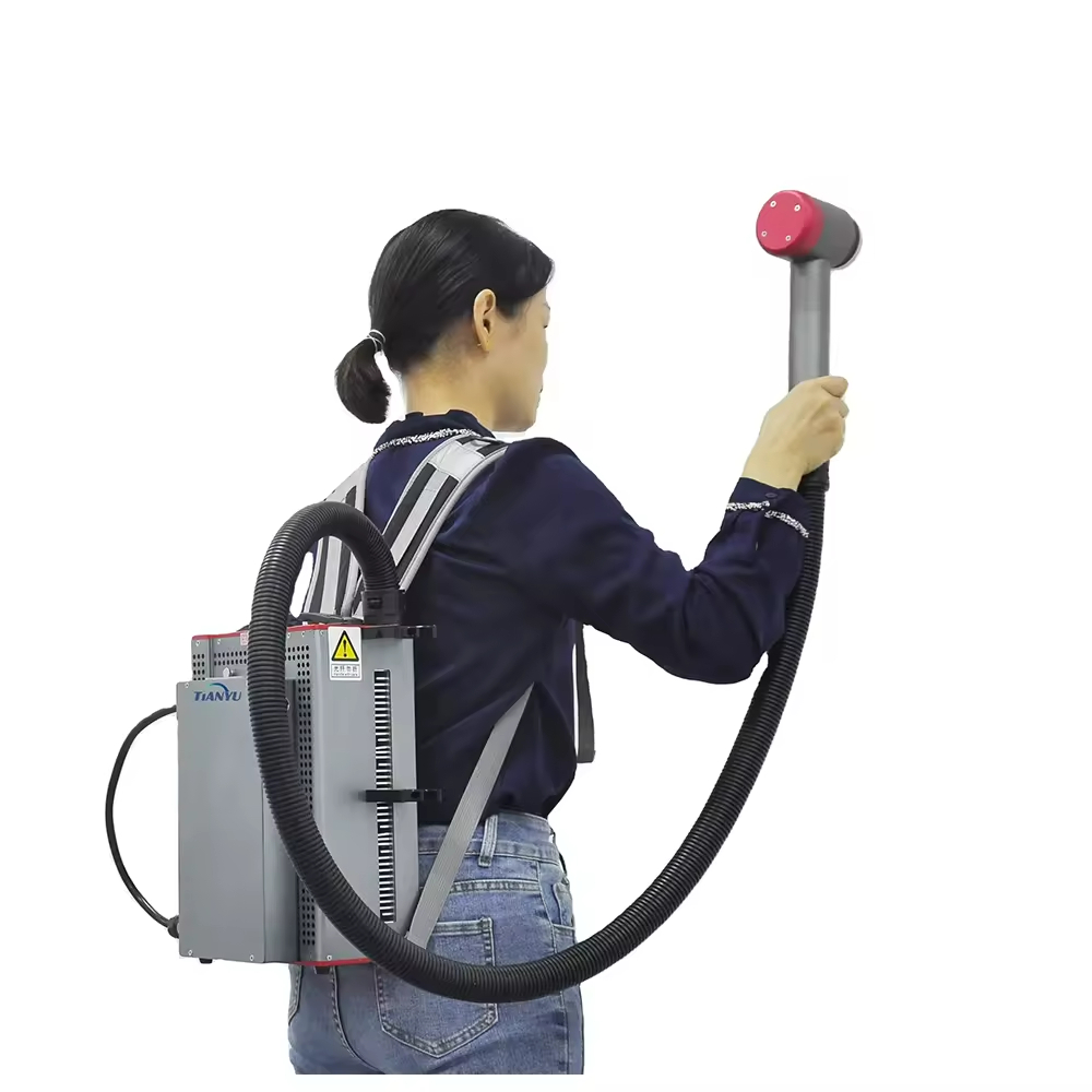 How does a laser cleaning machine work?