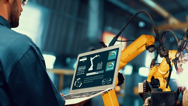 Application of laser equipment in industrial manufacturing