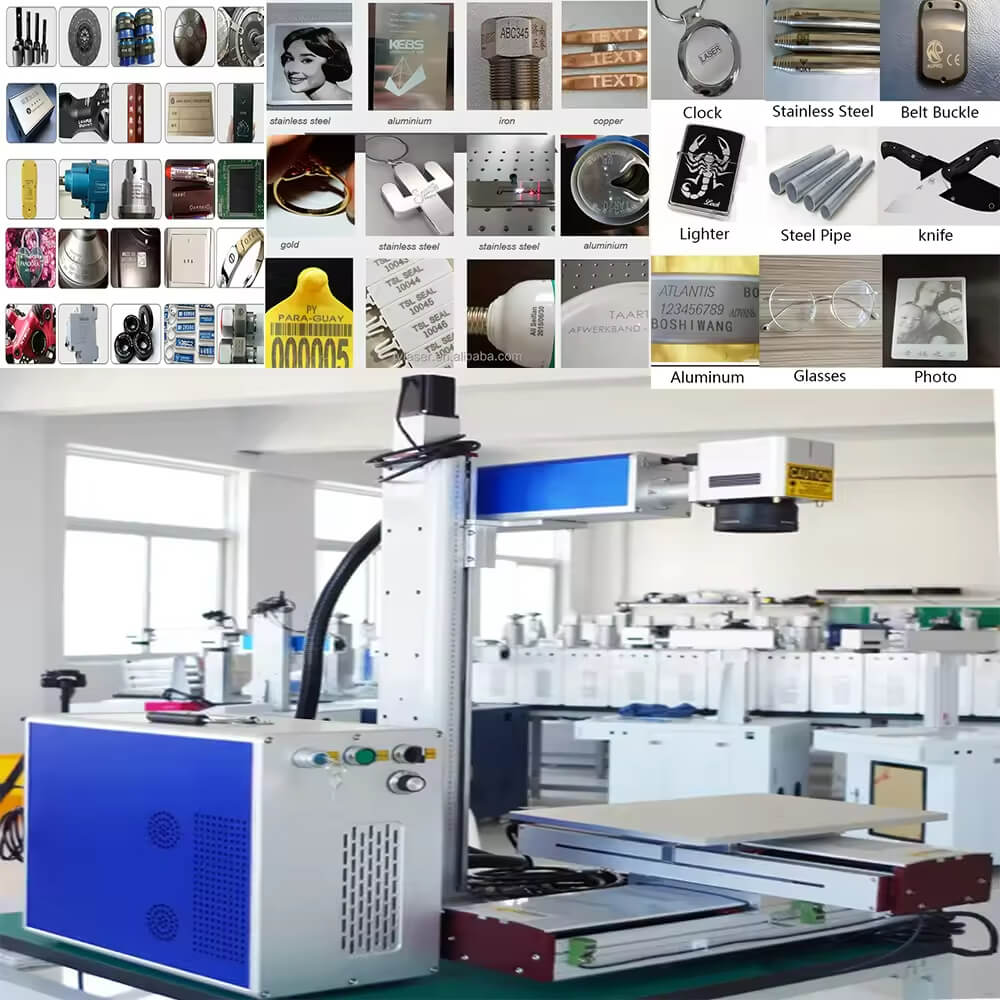 Fiber laser marking machine