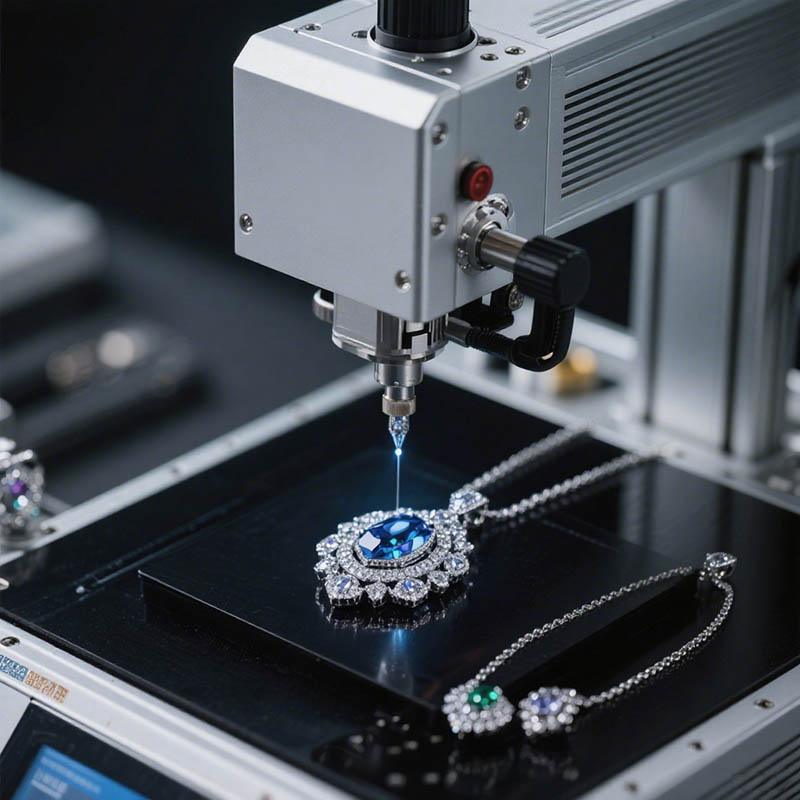 Application of laser equipment in jewelry