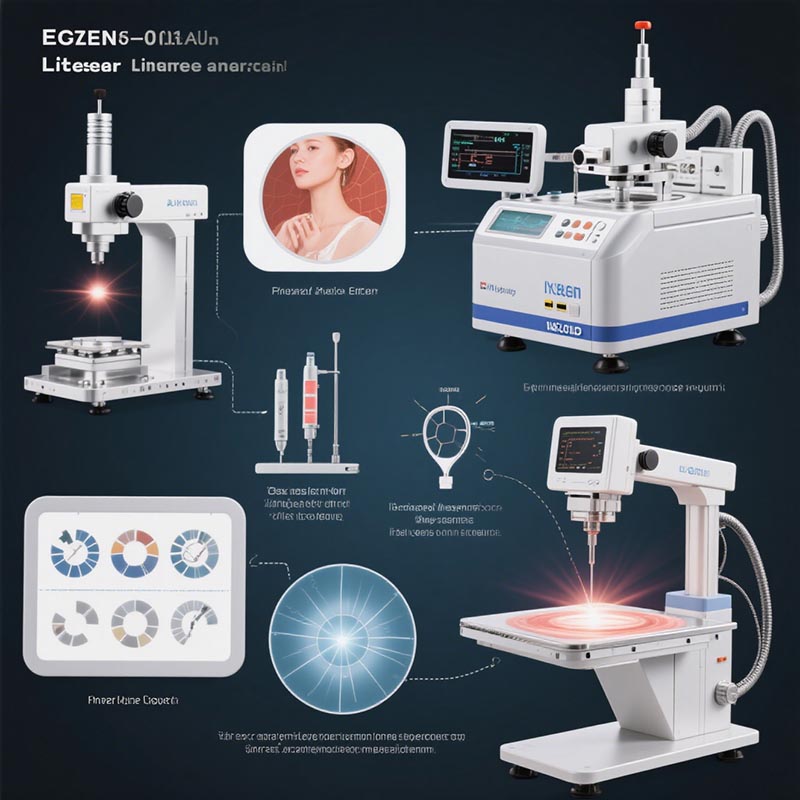 Application of laser equipment in medical devices