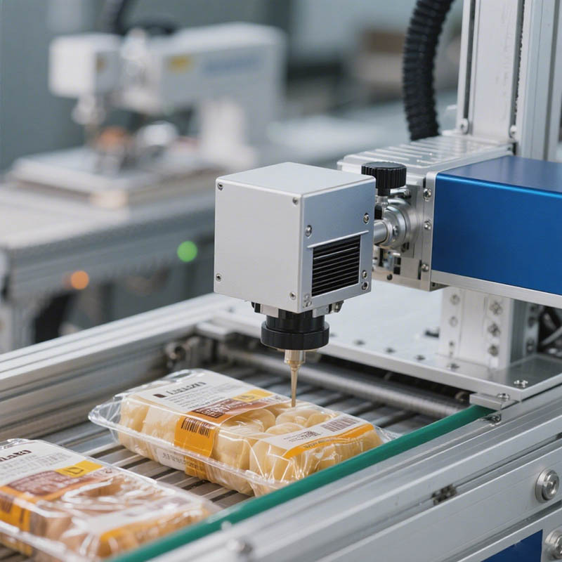 Application of laser equipment in food processing