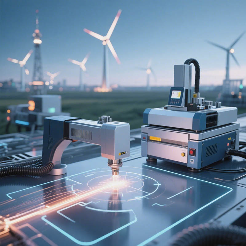 Application of laser equipment in the energy industry