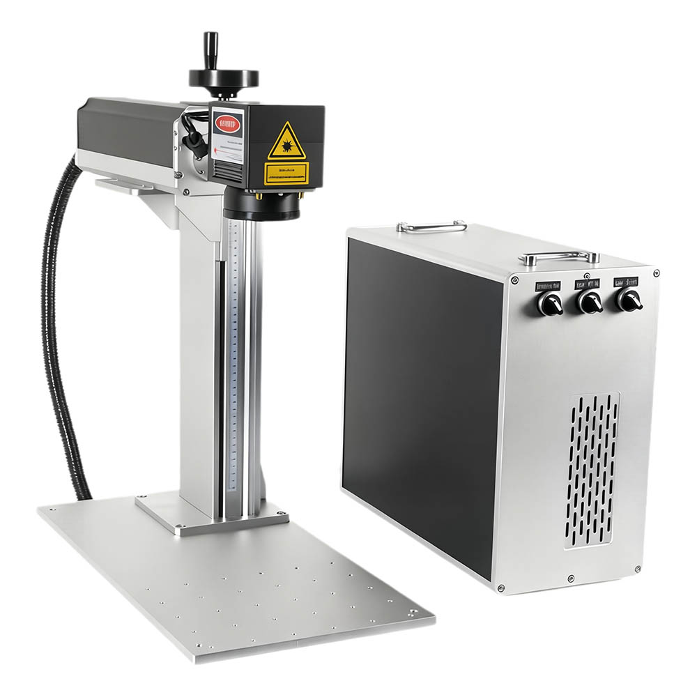 Automatic laser lifting head fiber laser marking machine