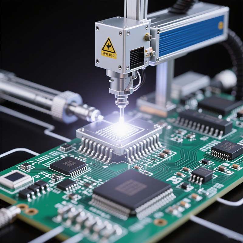Application of laser equipment in the electronics industry