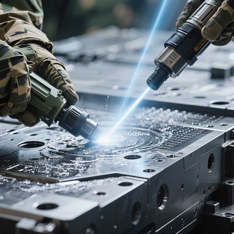 Application of laser equipment in military and national defense