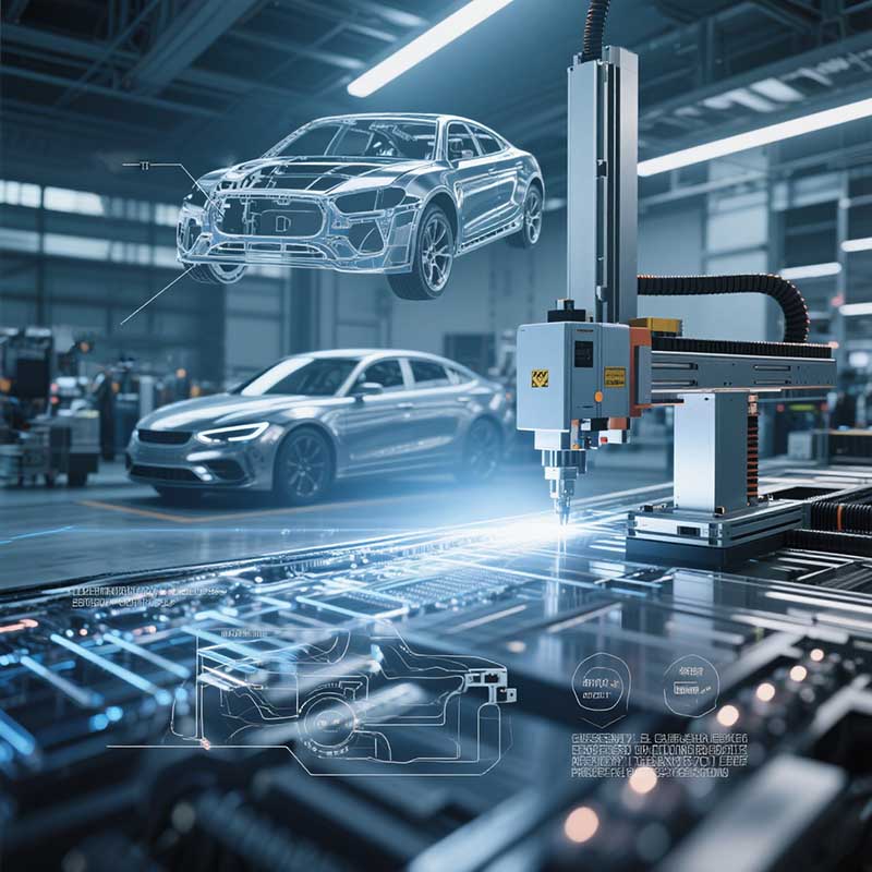 Application of laser equipment in the automotive industry